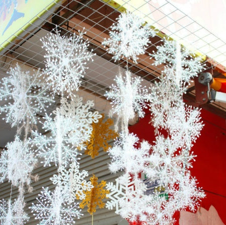 Christmas Snowflakes Christmas Decorations Activity Goods Three-