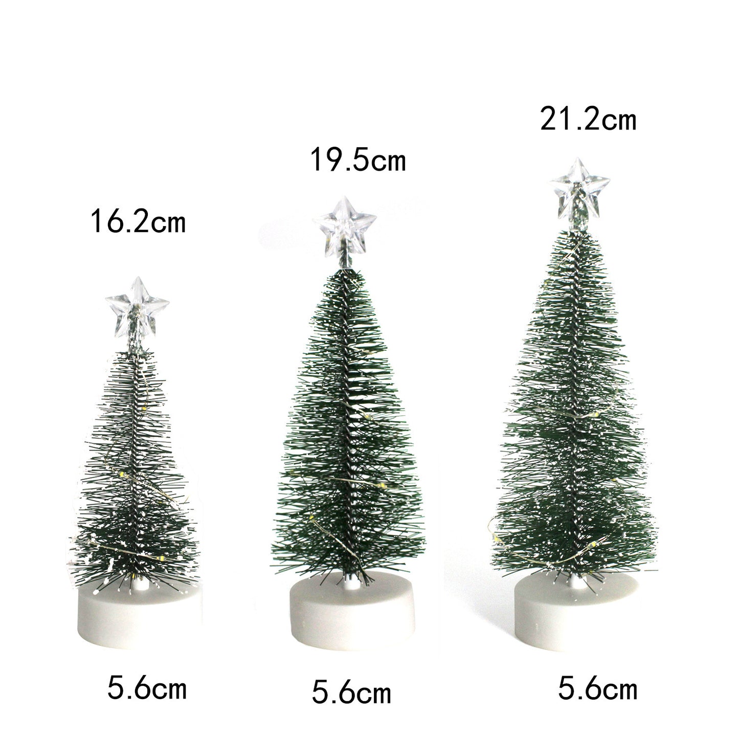 Christmas Table Decoration Xmas Tree Led Light Garland Xmas