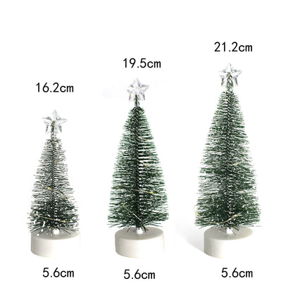 Christmas Table Decoration Xmas Tree Led Light Garland Xmas