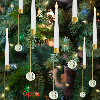 Christmas Candle LED Indoor Holiday Christmas Tree Ornaments