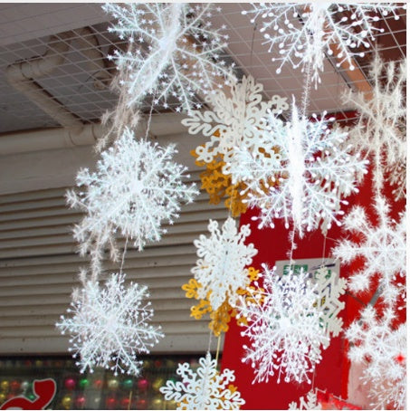 Christmas Snowflakes Christmas Decorations Activity Goods Three-