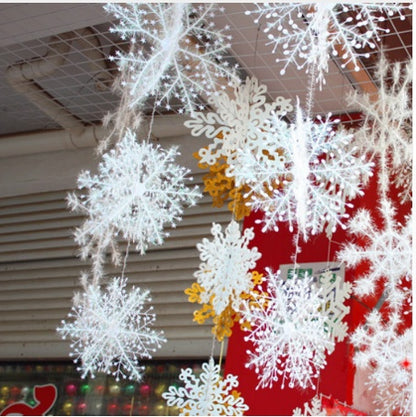 Christmas Snowflakes Christmas Decorations Activity Goods Three-
