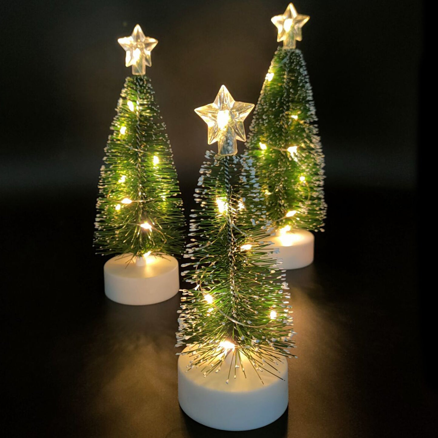 Christmas Table Decoration Xmas Tree Led Light Garland Xmas